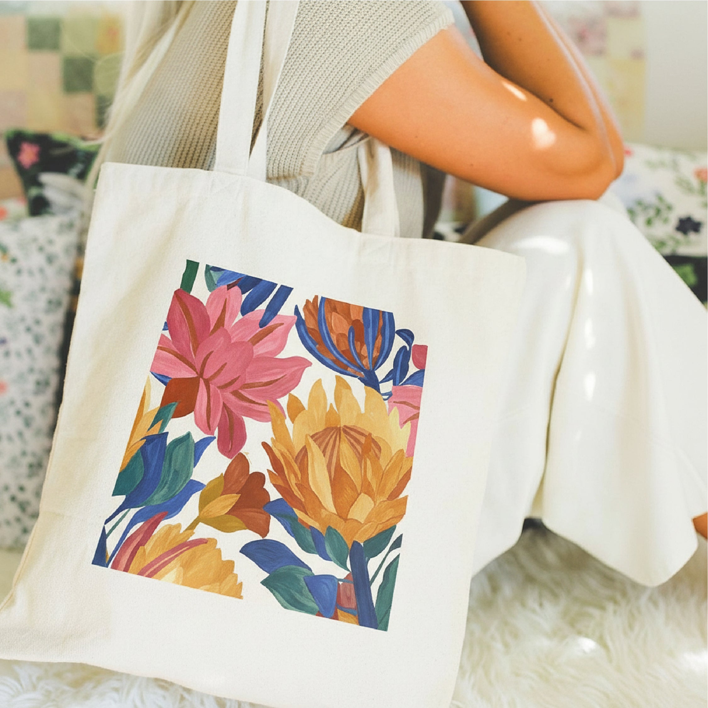 I Can Buy Myself Flowers - Tote